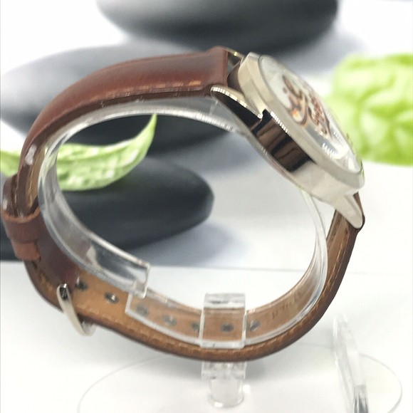 Vintage Fossil World Globe Watch - Picture 3 of 12